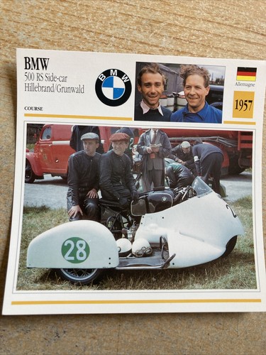 Bmw 500 side car 57 - rs,