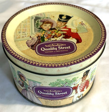 Vintage Mackintosh's Quality Street Toffee & Chocolate Candy Advertising Tin