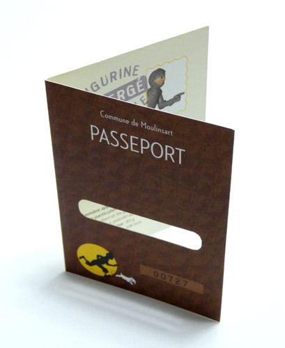 Passeport tintin armure - tintin, n°