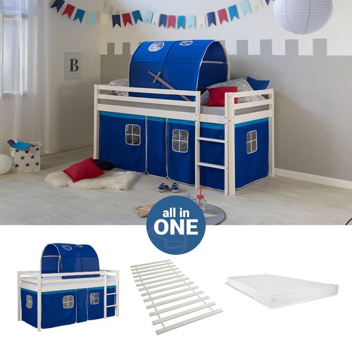 Lit superposé 90x200 - , matelas