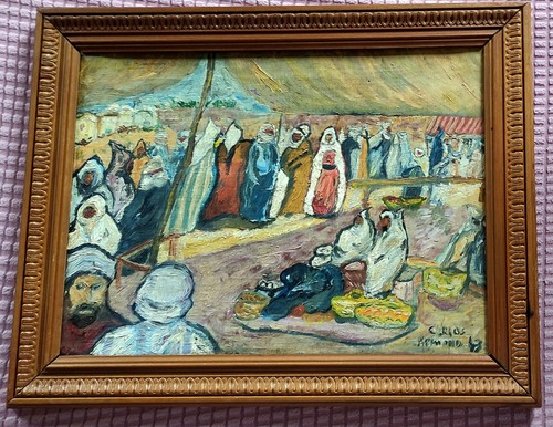 Tableau peinture orientaliste - peinture,