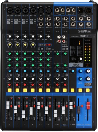 Yamaha mg12xu mixer - yamaha,