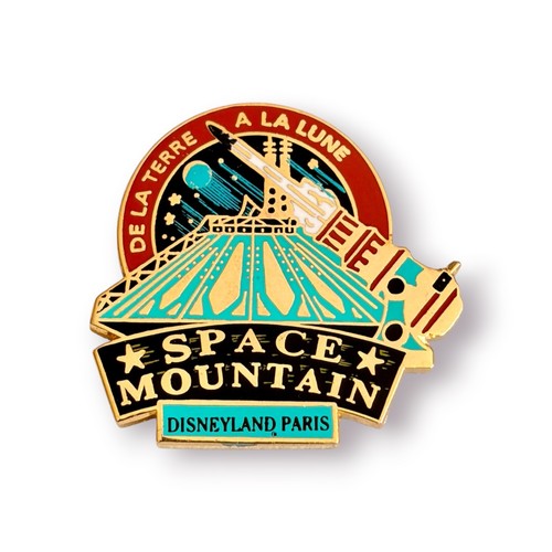 Pin space mountain 1995 - pin's,