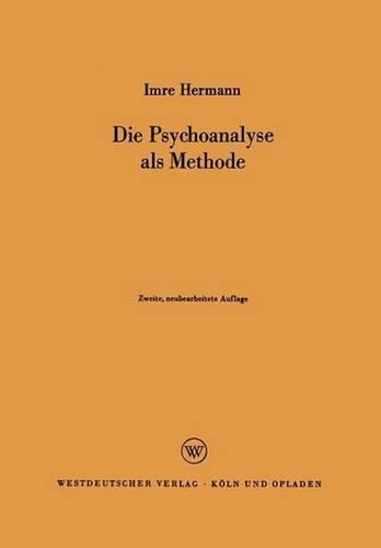Die psychoanalyse als - die,