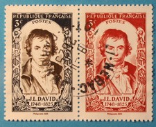 FRANCE  2025 - OBLITÉRÉ  SALON AUTOMNE  PAIRE "Jacques Louis DAVID" CACHET ROND