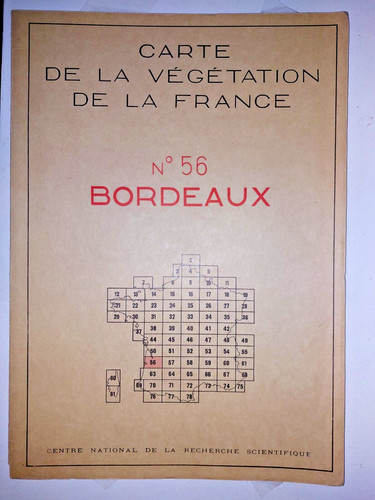 Carte végétation france - carte,