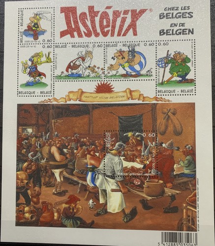 Timbres asterix chez - bd,