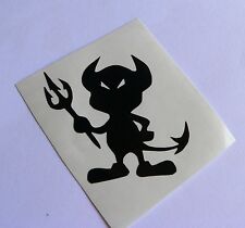 OFFER Devil Devil Sticker Decal Vynil Car Motorcycle Devil Toon Hell
