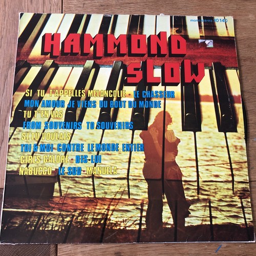 Hammond slow album 33t - ,