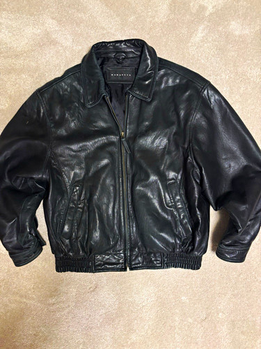 Baracuta men black - black, leather