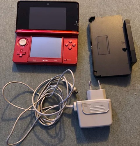 Nintendo 3ds rouge metalique - nintendo,
