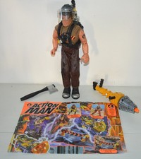 Vintage HASBRO 90 Turbo Impact Underground Mission Action Man Figure
