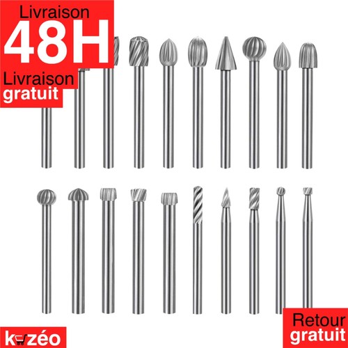 Fraises rotatives hss tige - rotatives,