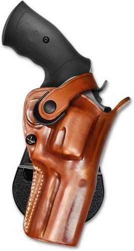 Leather paddle holster fits - leather,