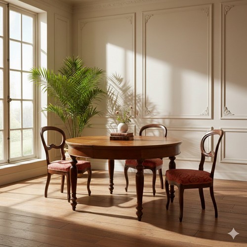 Table ancienne rallonges - table,