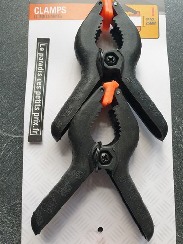 Pince étau plastique 2 - en, plastique,2