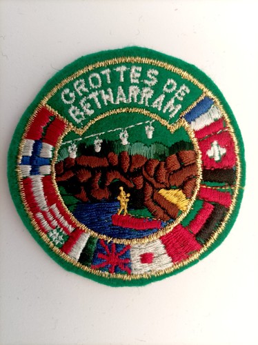 écusson grottes bétharram - grottes,