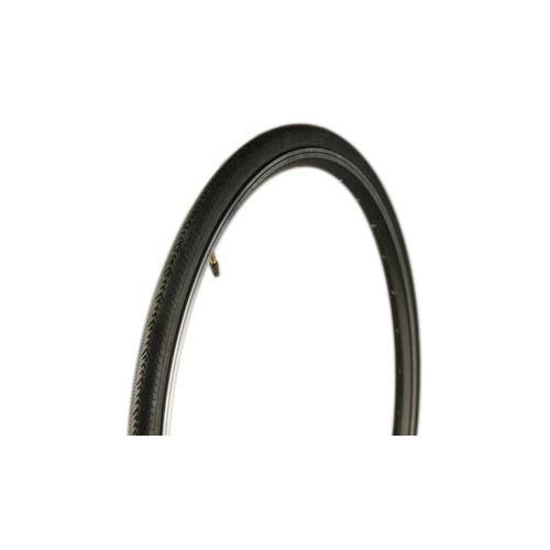 Pneu vtt 26x1 slick - slick, noir