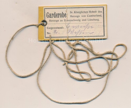 151453 étiquette garde - Étiquette, "garde-robe