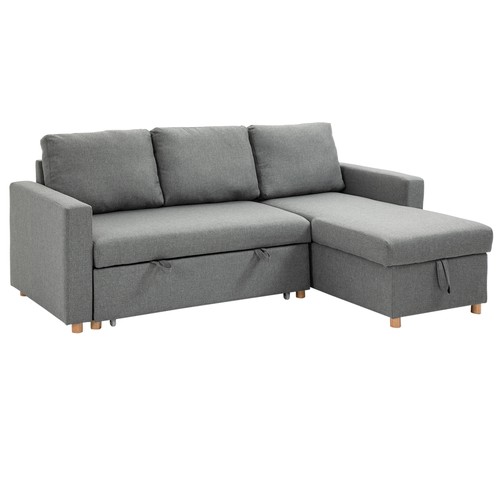 Homcom canapé angle - homcom, d'angle