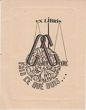 § Ex-libris Gaston COENE - 20th century §