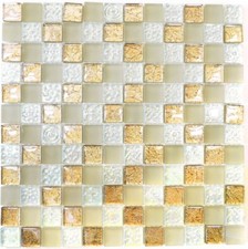Mosaïque carreau translucide crystal Lustre champagner 88-8LU80_f | 10 plaques