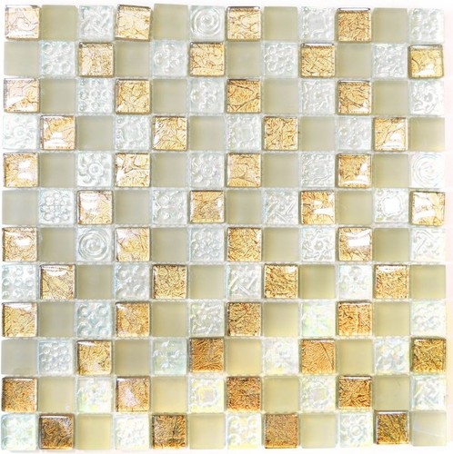 Mosaïque carreau translucide
