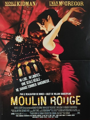 Moulin rouge affiche - moulin,
