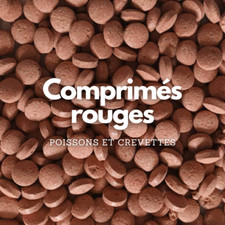 Comprimés rouges pour