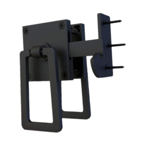 Loquet portail double - loquet, face
