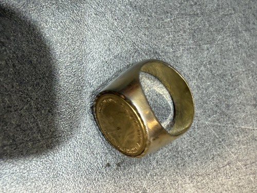 Bague chevalière ronde - chevalière,