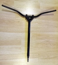 Raptor 660 stock steering stem, Tag fat bar handle bars, Tag riser fresh powder