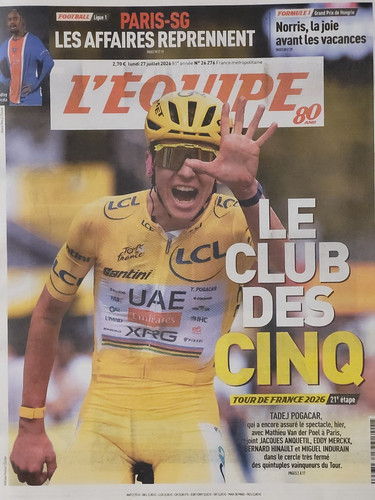 équipe juillet - l'Équipe, 27