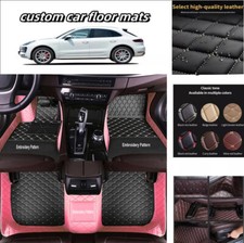 For BMW 5 Series 520i 525i 528i 530i 535i 540i 550i GT Luxury Car Floor Mats