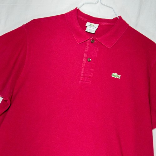 Lacoste red short sleeve - lacoste,