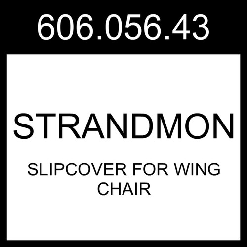 Ikea strandmon slipcover - strandmon,