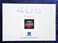 Peugeot 406 Coupe brochure 4.1997, with the colors of the vehicles