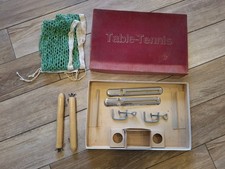 Table-Tennis Jeu Ancien Filet Ping Pong En Boîte