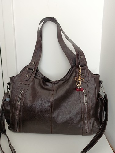 Sacs main marron grande - main,