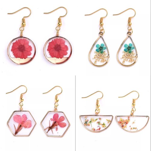 Boucles oreilles résine - boucles, d'oreilles