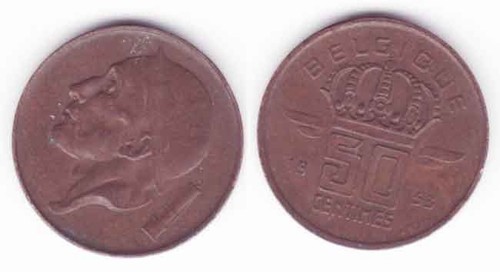Piece centimes bronze - 1,