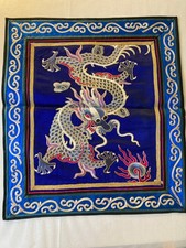 Tapisserie broderie sur soie