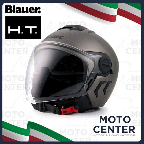 Casque demi jet blauer - demi,