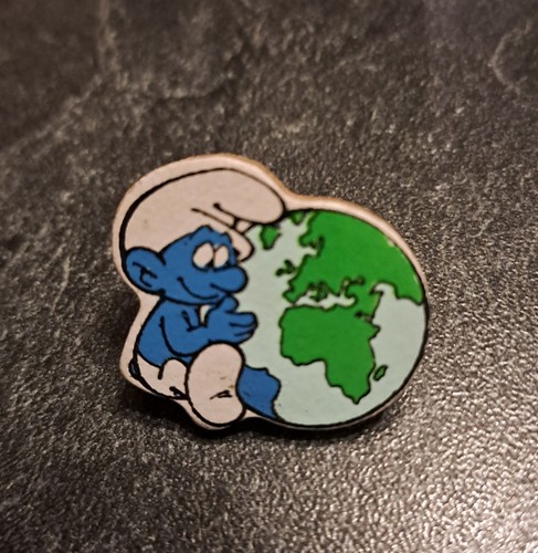 Pin vintage les schtroumpfs - pin's,