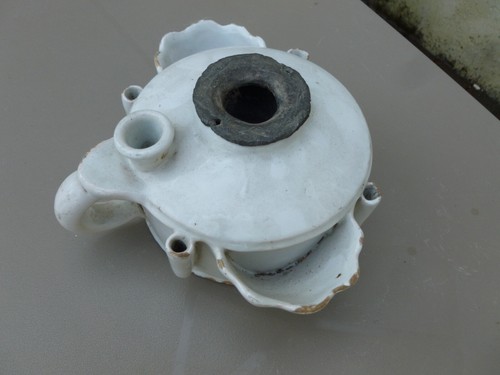 Gros encrier faience - gros,