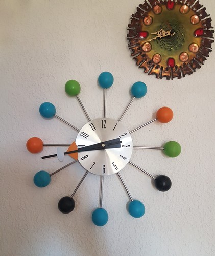 Horloge murale vintage design - vintage,