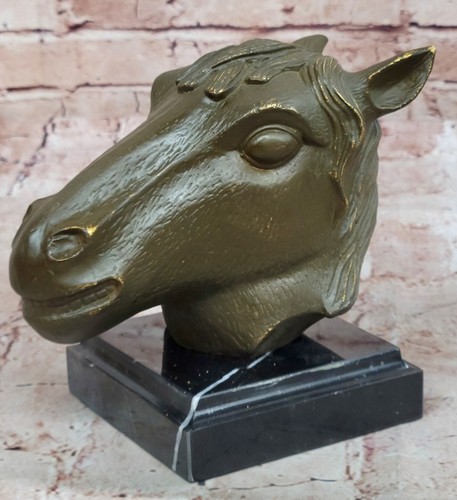 Sculpture bronze tête - en, de