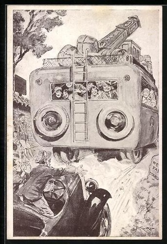 Carte postale artiste - d'artiste, les