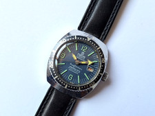 Vintage MORTIMA SuperDatomatic men/unisex watch, FRANCE 1970s, DIVER style.