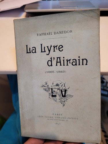 Lyre airain 1865 1883 - lyre, d'airain